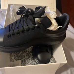 Black Alexander McQueen’s , size 9 women